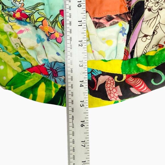 Agua Bendita Rare Patchwork Boho Crossbody Bag‎ Multicolor - Picture 10 of 12